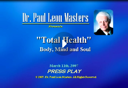 Total Health -- Body, Mind, And Soul